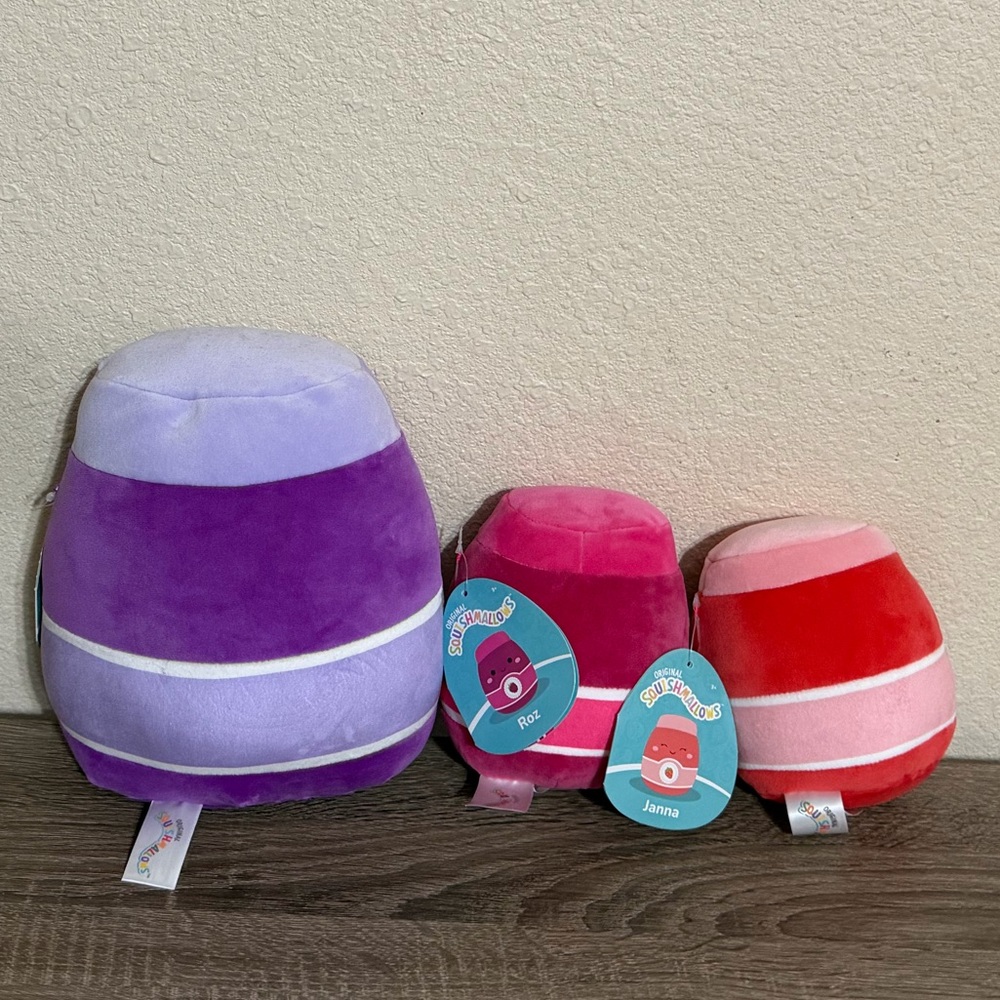 Squishmallows Plush Jelly Jams Trio Set - Picture 2 of 8